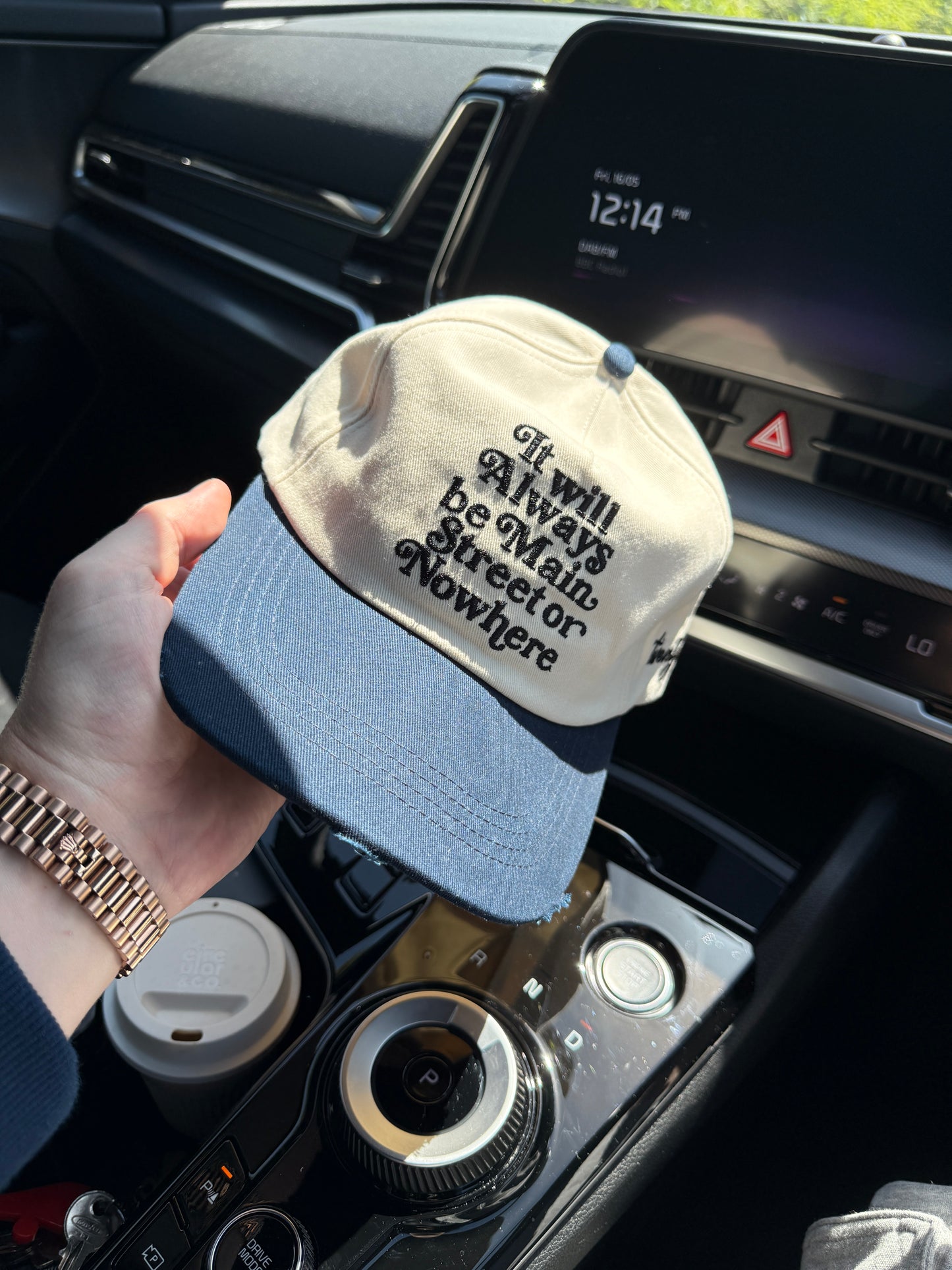 Signature Twenty Three Cap (Navy & Cream)